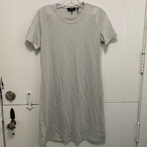 Theory Grey T Shirt Dress